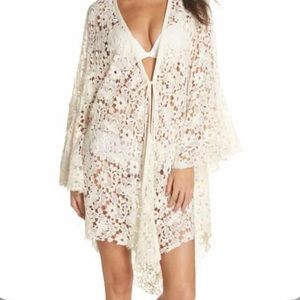 Free People lace kimono